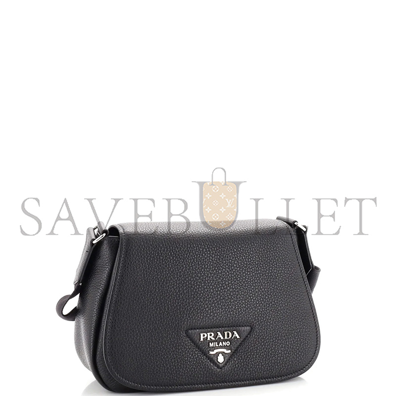PRADA RE-EDITION FLAP SHOULDER BAG VITELLO DAINO 1BD293 (24*17*9.5cm)